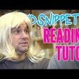 New Kid Snippets videos every MONDAY. If movies were written by our children… We asked a couple girls to teach their younger friend how to read. This is what they […]