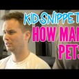 New Kid Snippets videos every MONDAY. If movies were written by our children… We asked some kids to talk about the pets they have. This is what they came up […]